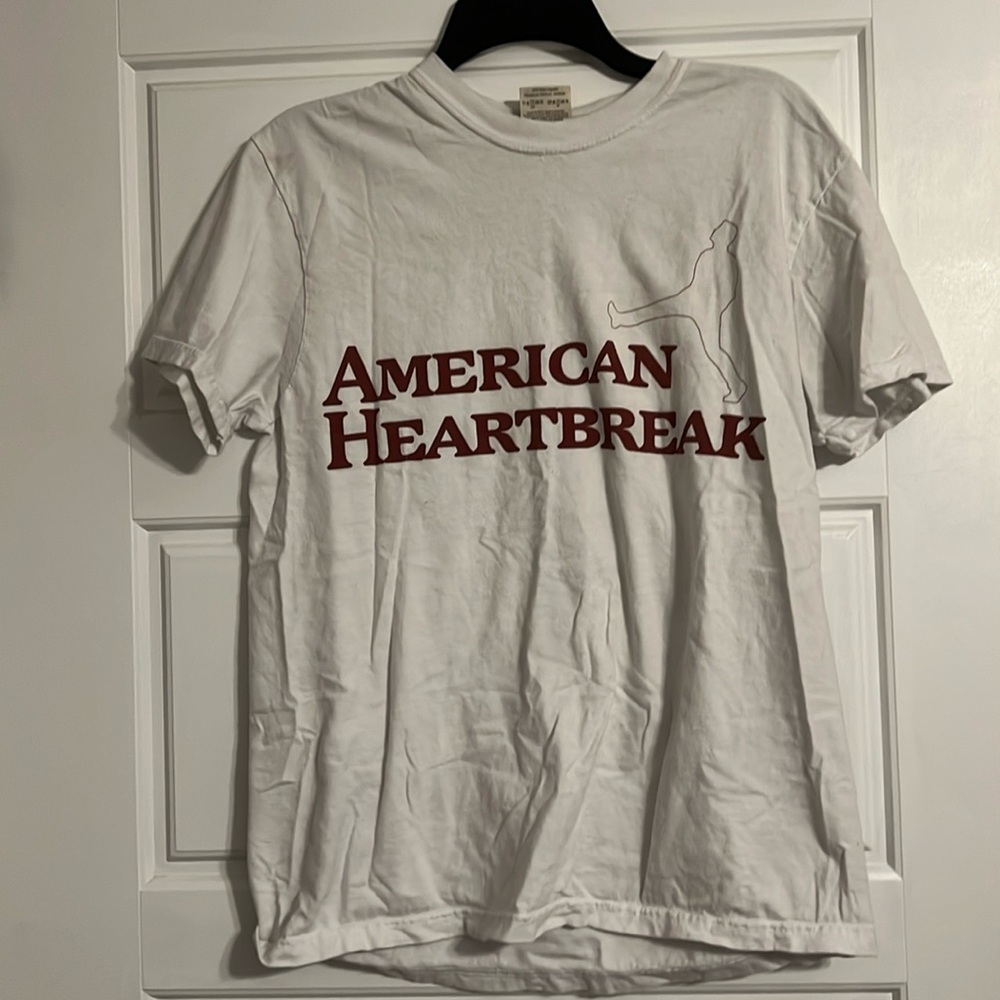 medium zach bryan american heartbreak tour tee